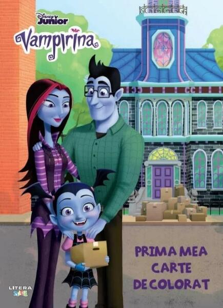Disney Junior. Vampirina. Prima mea carte de colorat - Disney - Litera mică