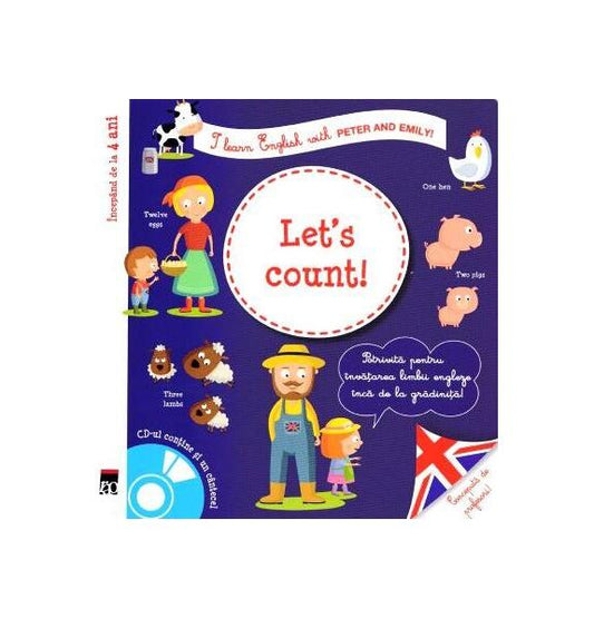 I learn English with Peter and Emily! Let's count! - Larousse - RAO