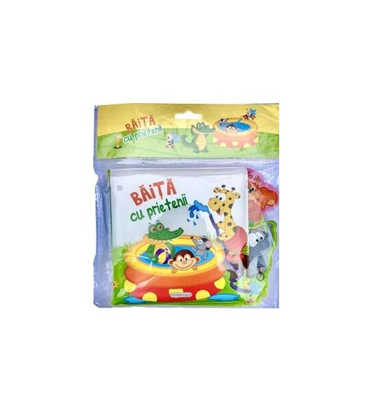 Băiță cu prietenii - Board book - Flamingo