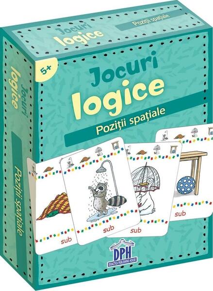 Poziții spațiale. Jocuri logice - Katrin Merle - Didactica Publishing House