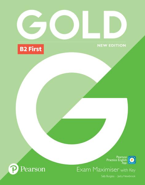 Gold B1+ Pre-First 2018 Exam Maximiser with Key - Jacky Newbrook, Sally Burgess - Pearson