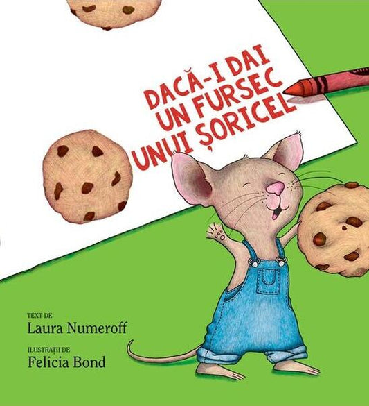 Dacă-i dai un fursec unui șoricel - Laura Numeroff - Vlad și Cartea cu Genius