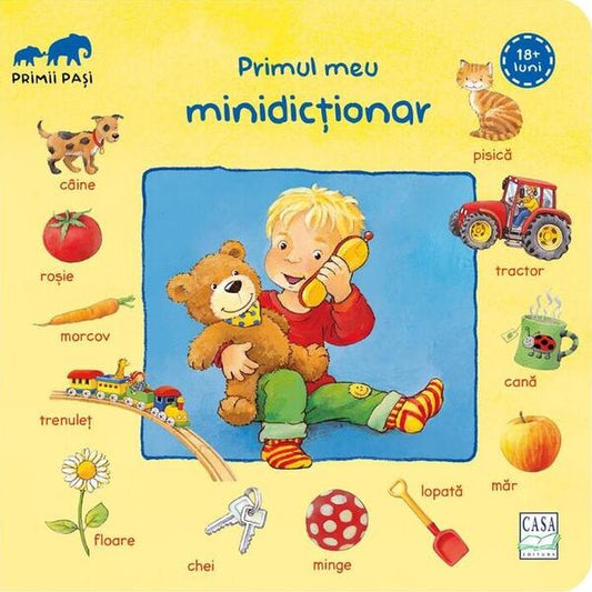 Primul meu minidicționar - Board book - Katja Senner - Casa
