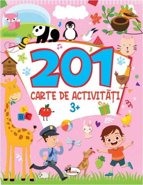 201 carte de activități 3+ - Dreamland Publications - Aramis