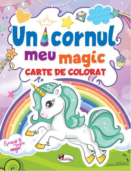 Unicornul meu magic. Carte de colorat - Dreamland Publications - Aramis