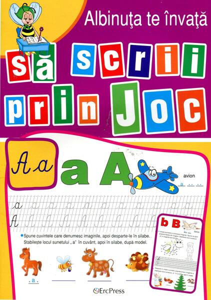 Albinuța te învață să scrii prin joc - Erc Press