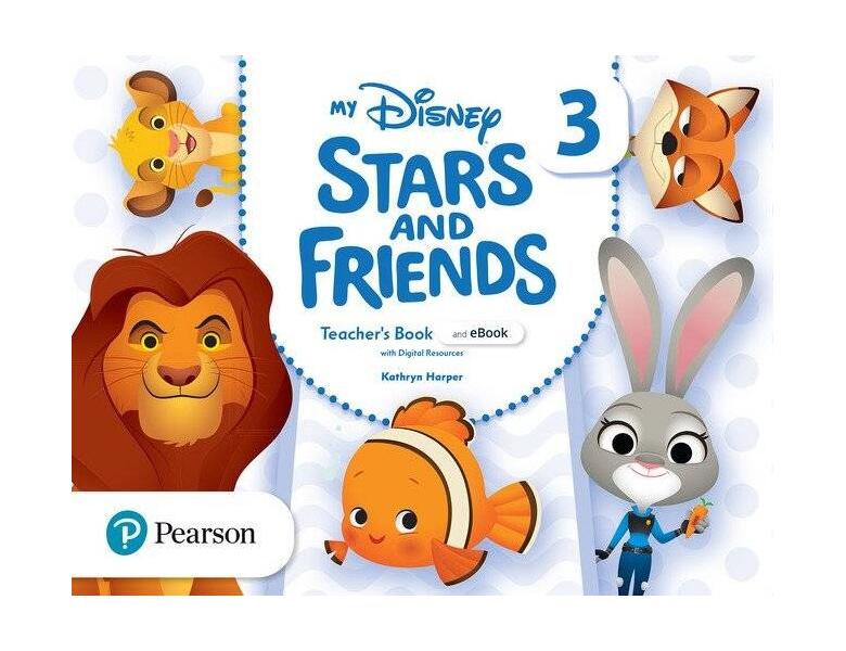 My Disney Stars and Friends Pre A1, Level 3, Teacher's Book with eBook and Digital Resources - Kathryn Harper - Pearson