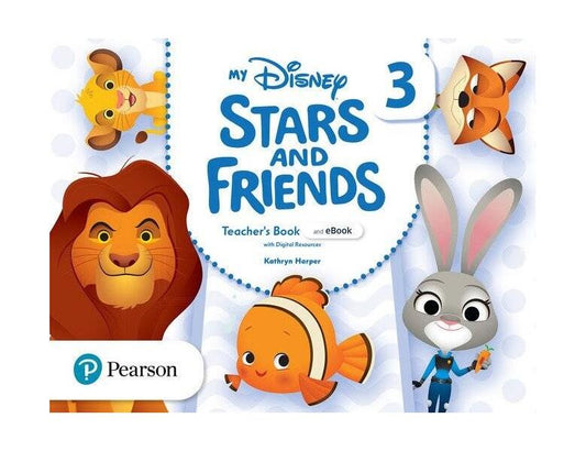 My Disney Stars and Friends Pre A1, Level 3, Teacher's Book with eBook and Digital Resources - Kathryn Harper - Pearson