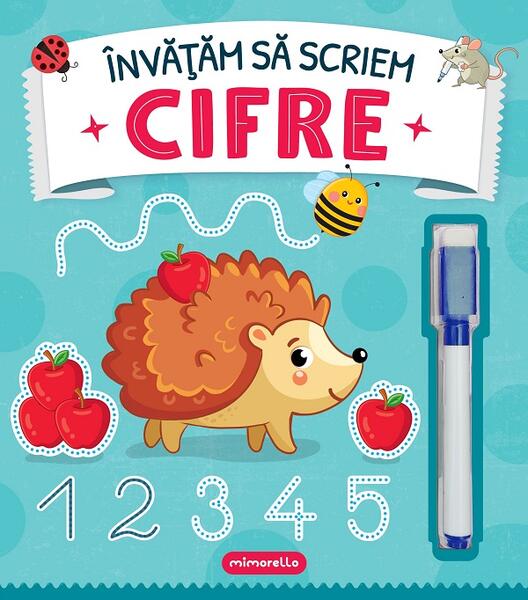 Învățăm să scriem cifre + marker - Mimorello