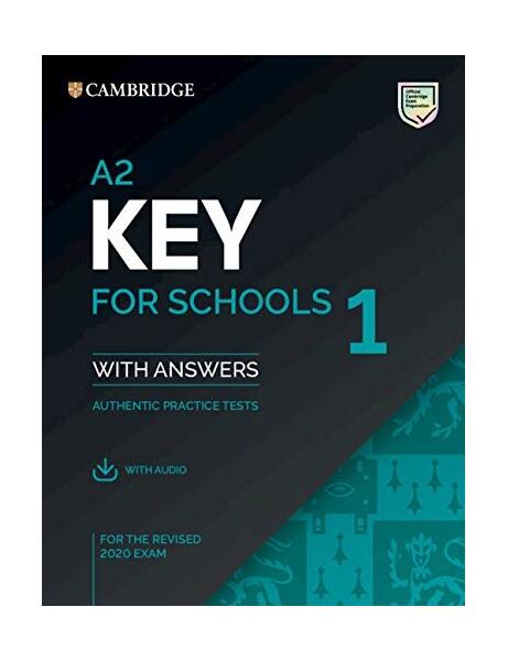 A2 Key for Schools 1, Student's Book with Answers with Audio - Art Klett