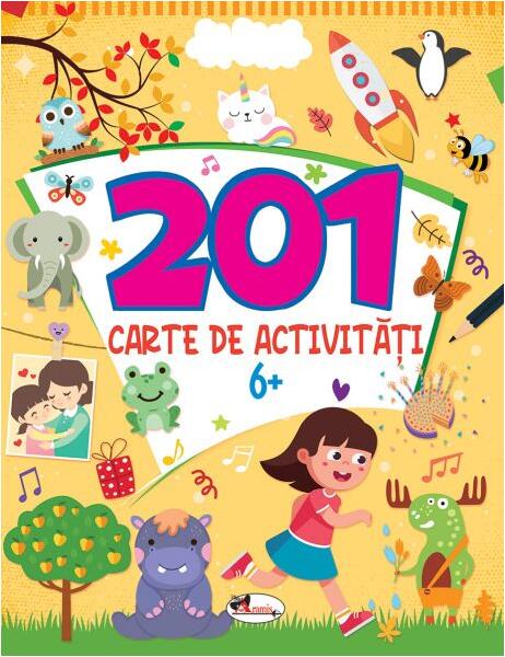 201 carte de activități 6+ - Dreamland Publications - Aramis