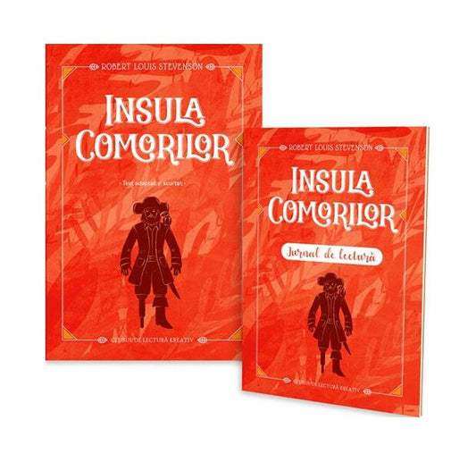 Insula comorilor + jurnal de lectură - Robert Louis Stevenson - Kreativ