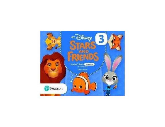My Disney Stars and Friends Pre A1, Level 3, Student's Book and eBook with Digital Resources - Kathryn Harper - Pearson