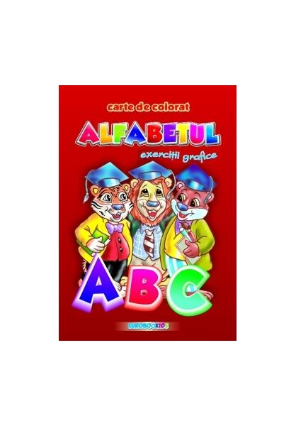 Alfabetul - exerciții grafice - Eurobookids