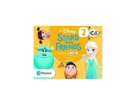 My Disney Stars and Friends Pre A1, Level 2, Student's Book with eBook and Digital Resources - Mary Roulston - Pearson