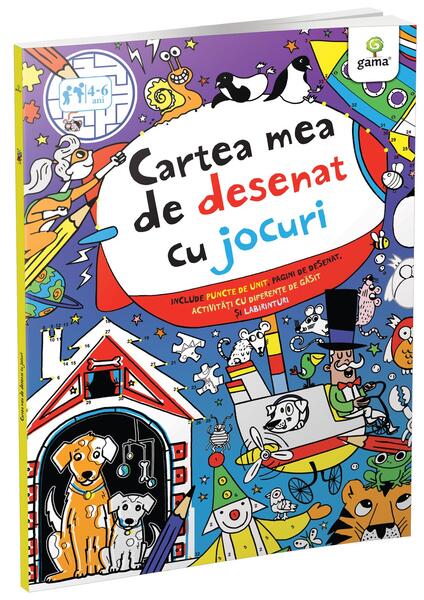 Cartea mea de desenat cu jocuri - Gama