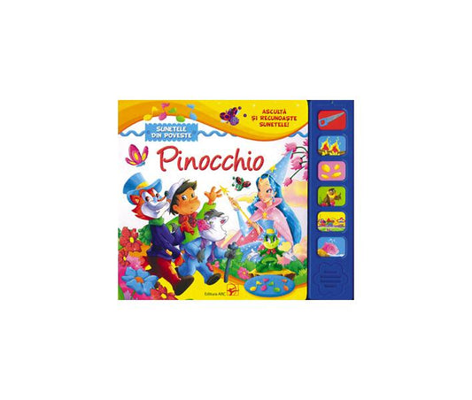 Pinocchio. Ascultă și recunoaște sunetele - Editura ARC