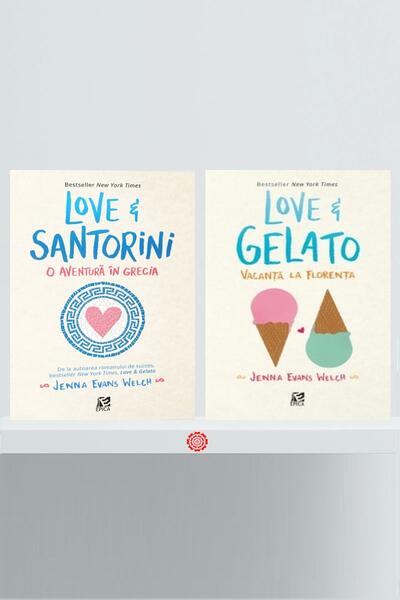 Pachet Seria Love & Gelato - Jenna Evans Welch - Epica Publishing