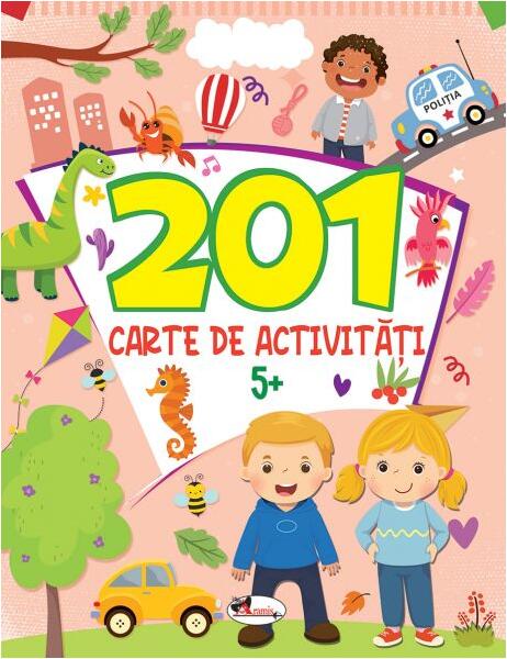 201 carte de activități 5+ - Dreamland Publications - Aramis