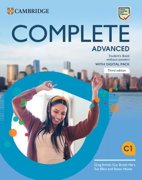 Complete Advanced Student's Book without Answers with Digital Pack - Greg Archer , Guy Brook-Hart , Sue Elliot , Simon Haines - Art Klett