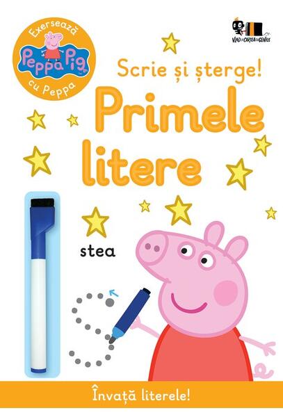 Scrie și șterge! Primele litere - Mark Baker, Neville Astley - Vlad și Cartea cu Genius