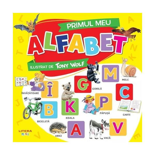 Primul meu alfabet - Tony Wolf - Litera mică