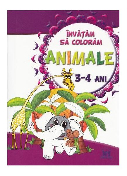 Învătăm să colorăm: Animale - Didactica Publishing House