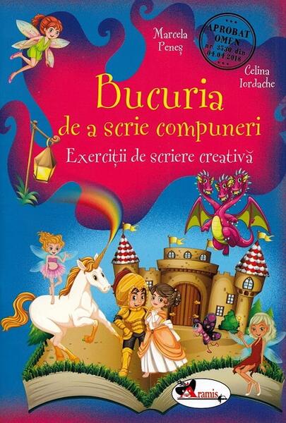 Bucuria de a scrie compuneri. Exerciții de scriere creativă (Clasele I-IV) - Marcela Peneş, Celina Iordache - Aramis