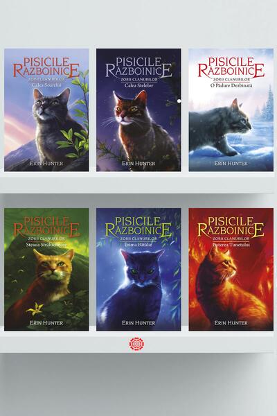 Pachet Seria Pisicile războinice: Zorii clanurilor - Erin Hunter