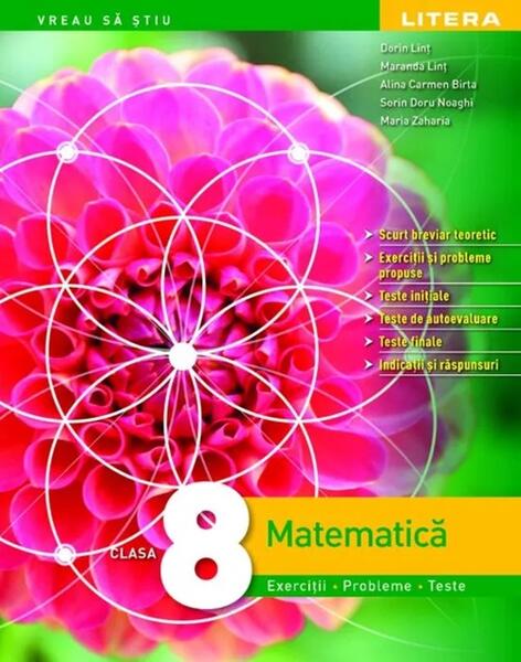 Matematică. Clasa a VIII-a - Dorin Linț, Maranda Linț, Alina Carmen Birta, Sorin Doru Noaghi, Maria Zaharia - Litera