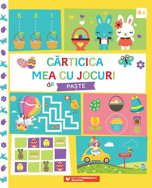 Cărticica mea cu jocuri de Paște - Ballon Media - Paralela 45 educațional