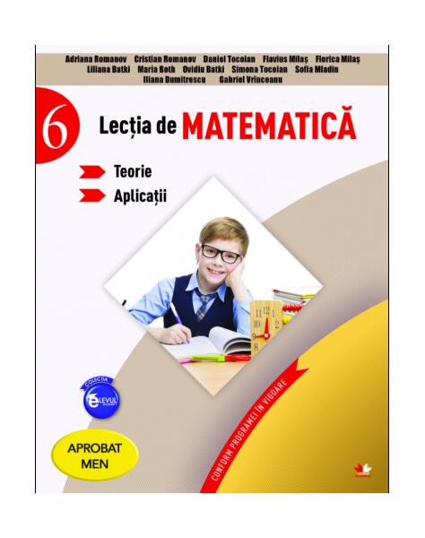 Lecția de matematică pentru clasa a VI-a - Litera