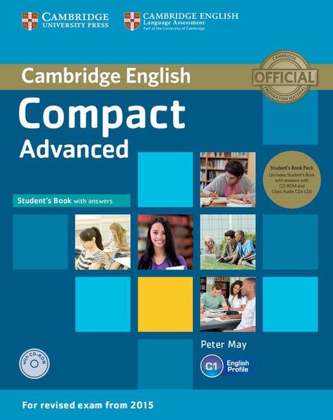 Compact Advanced Student's Book Pack (Student's Book with answers with CD-ROM and Class Audio CDs(2)) - Peter May - Cambridge