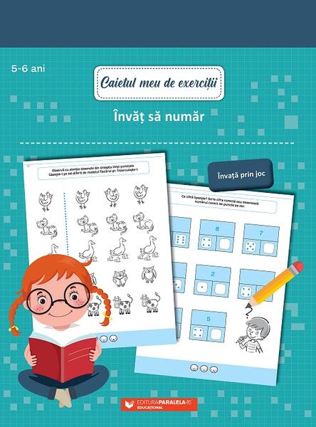 Caietul meu de exerciții. Învăț să număr. 5-6 ani - Ballon Media