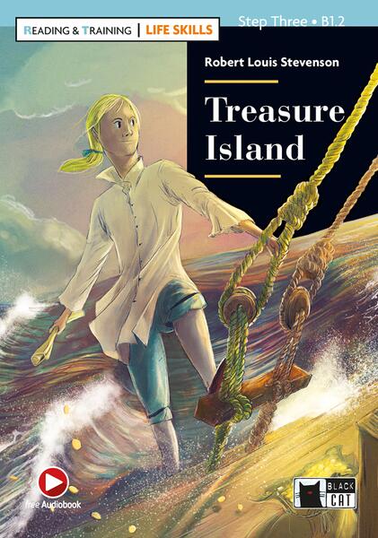 Treasure Island + Online Audio + App + DeA Link (Step Three B1.2) - William Saroyan - Black Cat Cideb