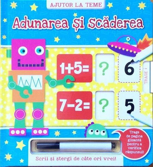 Scrii și stergi - Adunarea și scăderea - Girasol