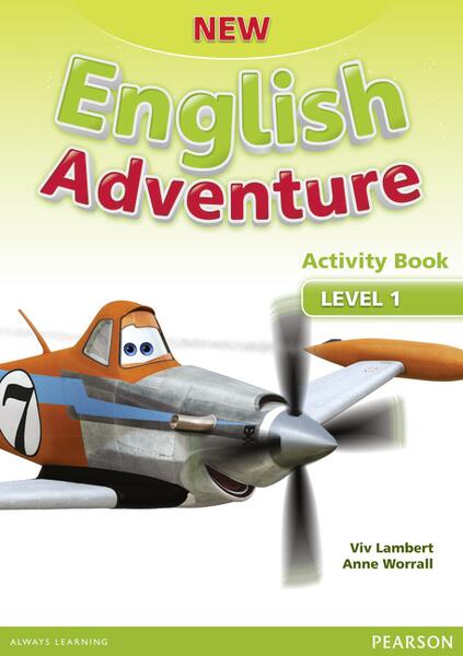 New English Adventure Level 1, Activity Book + CD - Viv Lambert, Anne Worrall - Pearson