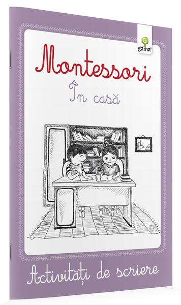 Activități de scriere Montessori. În casă - Gama