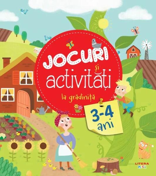 Jocuri și activități la grădiniță - Roxana Aneculăesei - Litera mică