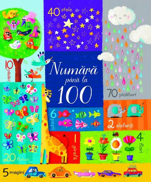 Număra până la 100 - Usborne books - Univers Enciclopedic