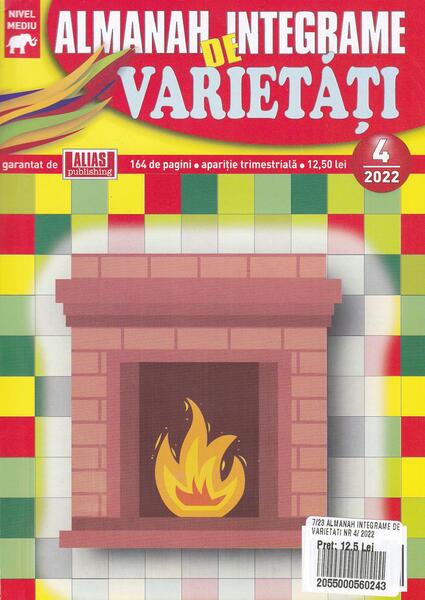 Almanah de integrame. Varietăți nr. 4/ 2022 - Alias Publishing