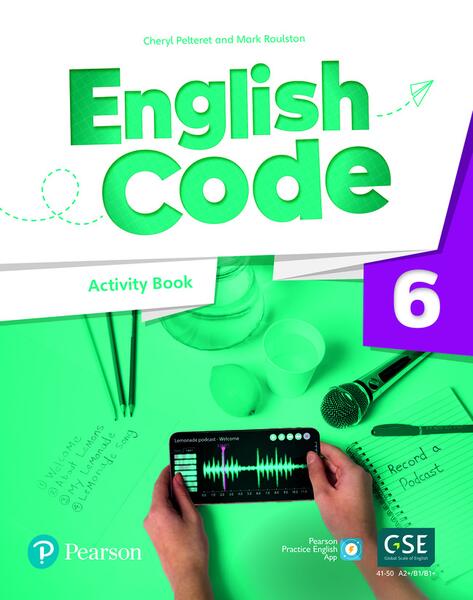 English Code British 6 Activity Book & QR Code - Cheryl Pelteret, Mark Roulston - Pearson
