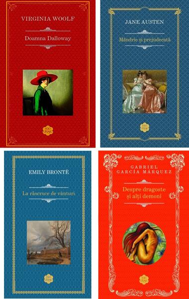Pachet RAO Clasic 2 - Emily Brontë, Gabriel García Márquez, Jane Austen, Virginia Woolf - RAO