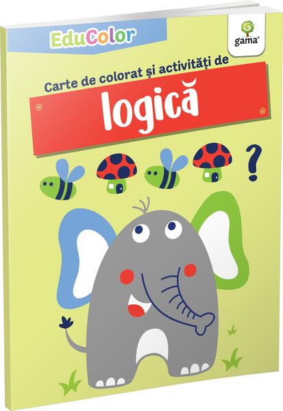 Carte de colorat și activități de logică. EduColor - Gama
