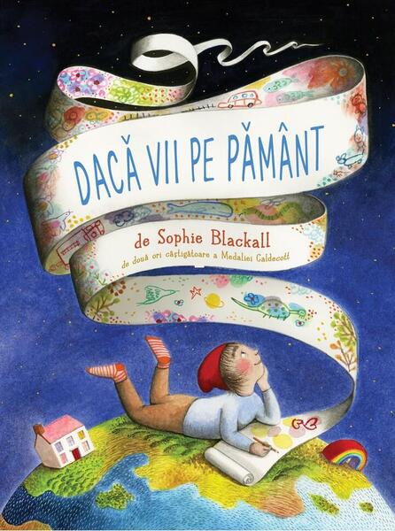 Dacă vii pe Pământ - Sophie Blackall - Vlad și Cartea cu Genius