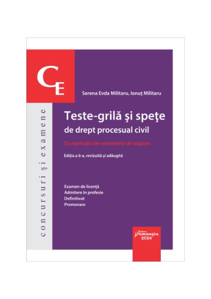 Teste-grilă și spețe de drept procesual civil - Hamangiu
