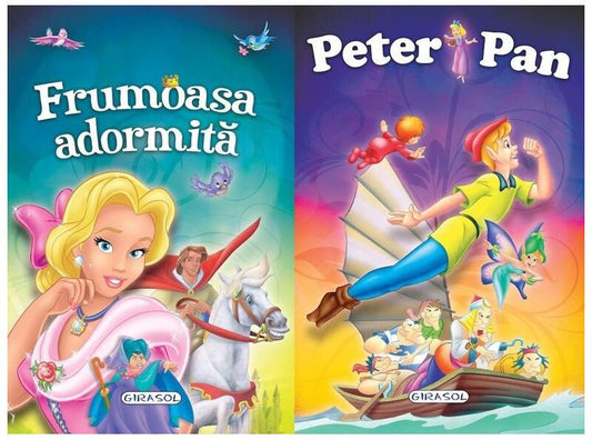 2 Povești: Frumoasa adormită și Peter Pan - Girasol