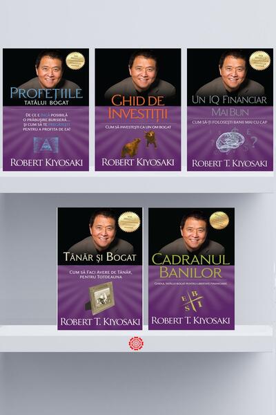 Pachet Autor Robert T. Kiyosaki - Robert T. Kiyosaki, Sharon L. Lechter - Curtea Veche
