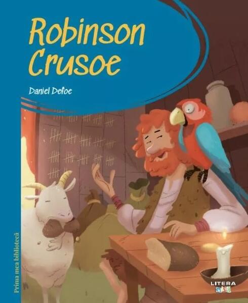 Robinson Crusoe (Vol. 2) - Daniel Defoe - Litera mică