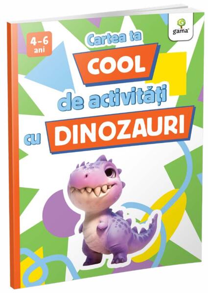 Cartea ta cool de activități cu dinozauri - Gama